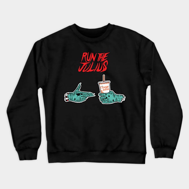 Run The Julius Crewneck Sweatshirt by junkfed